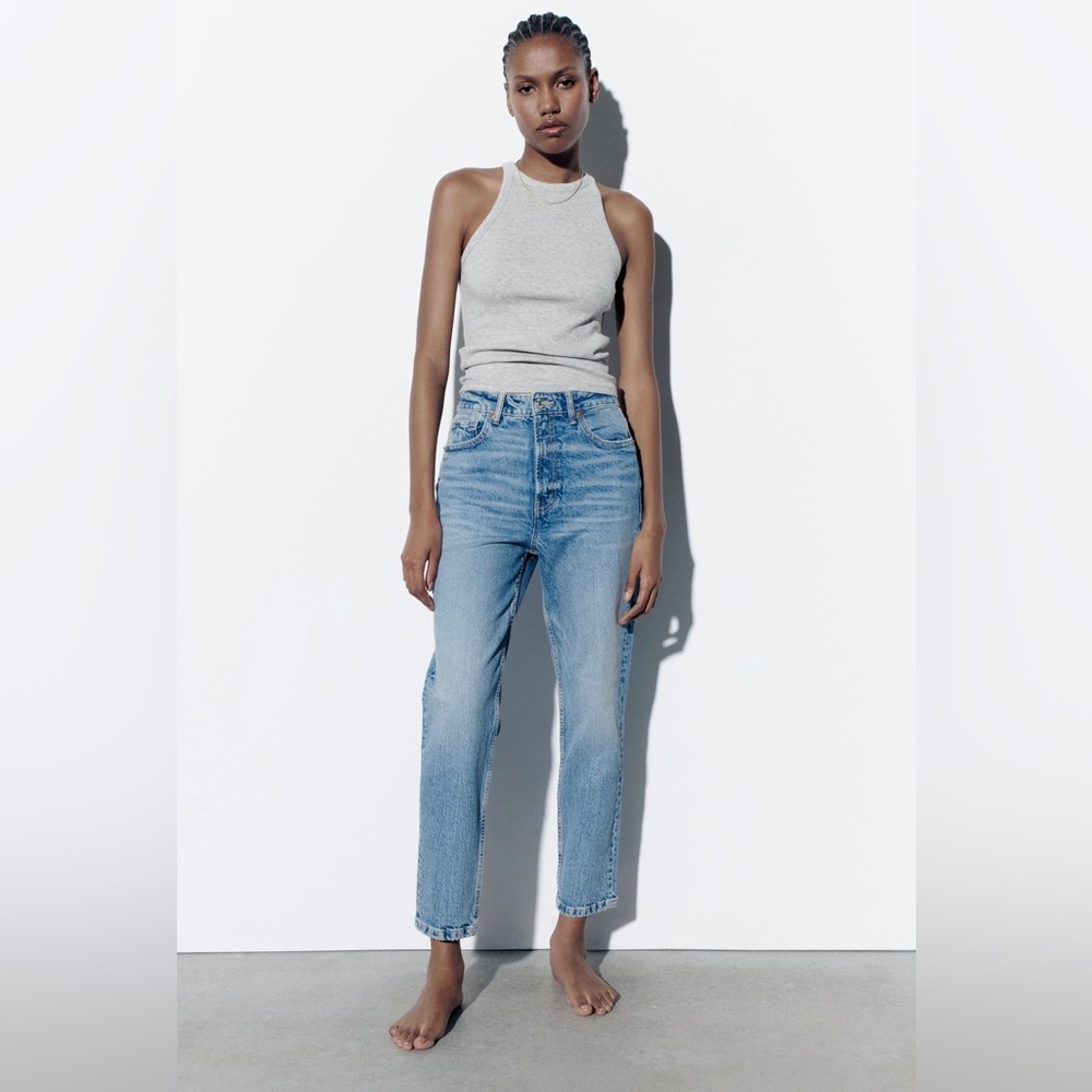 Zara mom fit jean